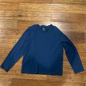 Navy Blue Long Sleeve Shirt